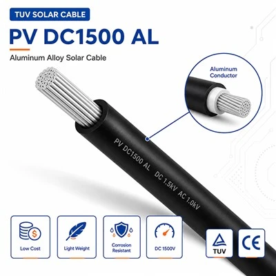 Kabel Suria TUV PV DC1500 AL